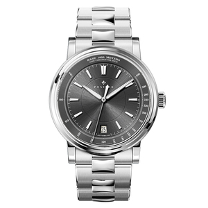 Reloj de Pulsera Mecánico PONIGER P5.17, 40.5mm, Caja de Acero Inoxidable 316L, Cristal de Zafiro, Esfera Luminosa, Calendario, Fecha, Cronómetro - Product Image 1