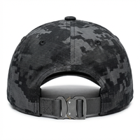 Casquette de baseball tactique Techwear à motif camouflage numérique avec fermeture éclair discrète
