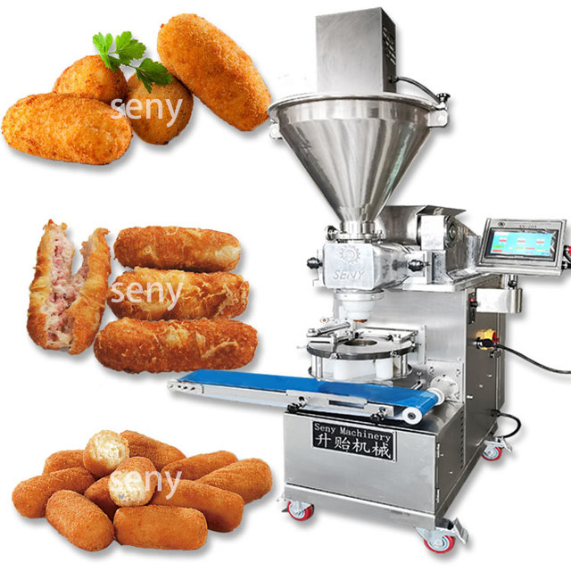 Seny Multi Function Automatic Small Business Commercial High Productivity Automatic Kroketten Croquette Making Machine