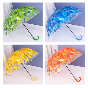 Parapluie à bulles transparent pour adulte-Design moderne, coupe-vent et option cadeau d'affaires, ouverture manuelle, protection du dôme - Product Image 6