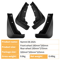 Ensembles complets d'accessoires garde-boue pour Dongfeng 2026 Nammi Vigo 06 EV SUV