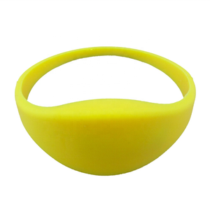 Bracelet RFID en silicone GSC 125Khz ID 13.56Mhz IC pour billet de festival, étiquette RFID, bracelet NFC - Product Image 1