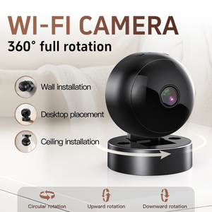 S2 sạc wifi mini <span class=keywords><strong>camera</strong></span> với <span class=keywords><strong>360</strong></span> độ xoay tầm nhìn ban đêm và phát hiện chuyển động - Product Image 3