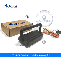 Rastreador GPS Auto-Sali VB09 GSM/GPRS 4G para Bicicletas Eléctricas, BMS Inteligente con Batería, Protocolo MODBUS, Puerto RS485, Compatible con PC
