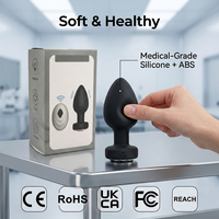 Vibromasseur anal intelligent à 10 fréquences et 7 couleurs, certifié CE FCC RoHS UKCA REACH, avec application de contrôle, 10 ans de garantie, compatible Amazon FBA.