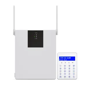 CID CMS Client Support 8 And 16 Alarm Wired Zones Professional Factory Store Industrial Commercial Alarm Control Panel System