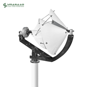 Smaraad Nuevo Diseño de Aerogenerador de Eje Horizontal de 2KW, Diámetro del Rotor de 0.6m, Uso Doméstico, 12V/24V/48V Personalizable, Fibra de Nylon, CE YM-R-2000 Sma - Product Image 5