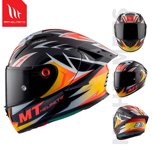 Casque de moto intégral MT KRE+ unisexe en fibre de carbone, à libération rapide, léger, en ABS, pour toutes les saisons - Product Image 1