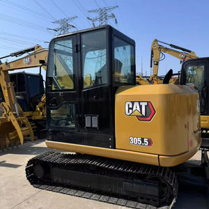Excavadora Mini Usada Caterpillar 305.5 de 5 Toneladas, Modelo 2023, con Motor y Bomba, Gran Potencia, en Venta - Disponible en Stock - Product Image 1