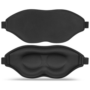 Grenzüberschreitend Bestseller 3D Gewichtete Schlafmaske für Männer und Frauen Blackout-Design Schwerkraft-Ermüdungslinderung Glasperlen-Design - Product Image 1