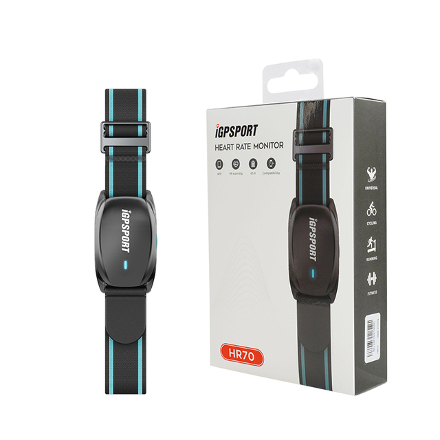 IGPSPORT HR70 Smart Heart Rate Monitor Cycling Running Professional Pulse Monitor Support Bike Bicycle Computer Fitness Sports