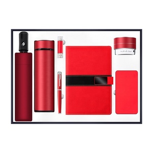 Hadiah klien Vip kustom kelas atas hadiah hadiah promosi cangkir vakum notebook usb Kombo set hadiah bisnis - Product Image 6