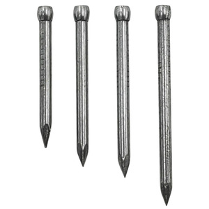 Clavos de acabado sin cabeza de hierro, diámetro de 1.0mm-3.0mm, longitud de 6mm-35mm, punta afilada, vástago liso, superficie pulida - Product Image 1