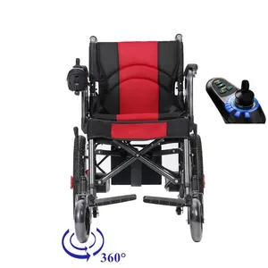 Sedia a rotelle elettrica automatica di vendita calda del caricabatteria 24V 12A 250W della sedia a rotelle rampicante per disabili