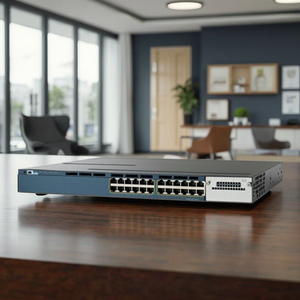 Giá tốt nhất ciscoo chuyển <span class=keywords><strong>3560x</strong></span> 24 cổng dữ liệu IP cơ sở Gigabit quản <span class=keywords><strong>l</strong></span>ý mạng chuyển đổi <span class=keywords><strong>WS</strong></span>-<span class=keywords><strong>C3560X</strong></span>-<span class=keywords><strong>24T</strong></span>-S - Product Image 1