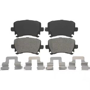 Plaquette de frein Plaquettes de frein de voiture Kit de plaquette de frein et de rotor 1K0698451L pour Audi <span class=keywords><strong>SKODA</strong></span> VW - Product Image 1