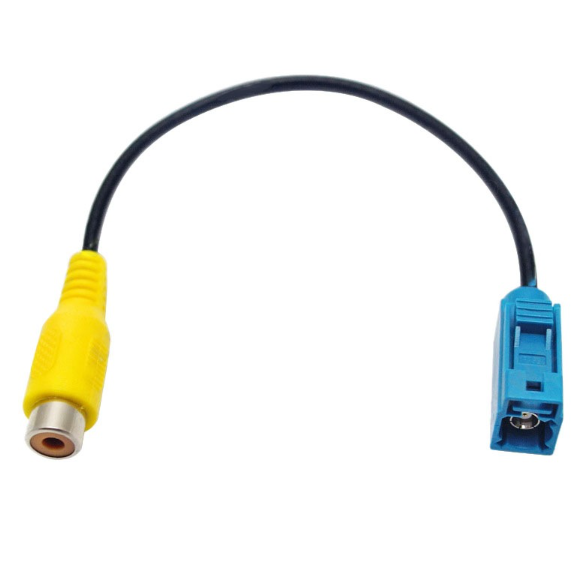 Fakra Reversing AV-IN Video Connection to RCA - Fakra to RCA Video Cable for Ford Mercedes