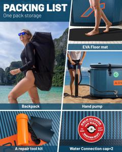 Custom <b>Inflatable</b> Cold Plunge 56"*30"*28" Outdoor Ice <b>Bath</b> With Chiller Set for Home Sport Recovery Use PFIT01 Our Extra Large I - Product Image 6