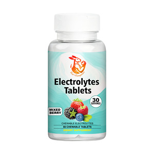 Tabletas de Electrolitos ODM OEM con Calcio, Reducen el Estrés por Calor, Aumentan la Resistencia, Previenen el Mal de Estómago, Apoyo Energético, Apoyo a la Hidratación - Product Image 1