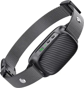 Collar antiladridos inteligente para mascotas transfronterizo, Collar de vibración impermeable, dispositivo de entrenamiento de perros ajustable de sensibilidad - Product Image 6