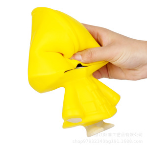 Juguete Antiestrés de Espuma con Forma de Personaje Amarillo con Capucha, Regalo de Anime, Artículos Promocionales para Fiestas - Product Image 2