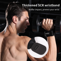 Protector de Palma de Goma Antideslizante y Resistente al Desgaste para Gimnasio, Levantamiento de Pesas, Peso Muerto, Powerlifting, Dominadas, Crossfit, Soporte para Muñecas