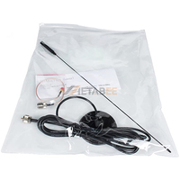 Antenne Wi-Fi extérieure industrielle double bande 2,4 GHz 5,8 GHz Pagoda à fixation magnétique IP67 avec câble RG174 de 2 mètres