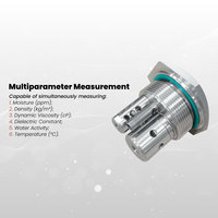 RS485 Modbus RTU Echtzeit-Überwachungssensor für Öleigenschaften Sechs Parameter in Einem Inline-Ölzustandsensor