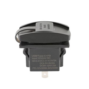 <span class=keywords><strong>Chargeur</strong></span> <span class=keywords><strong>USB</strong></span> de style interrupteur à bascule WH, compatible avec les panneaux à interrupteurs à bascule, <span class=keywords><strong>chargeur</strong></span> <span class=keywords><strong>USB</strong></span> <span class=keywords><strong>Type</strong></span> <span class=keywords><strong>C</strong></span> PD 4.2A pour voitures, bateaux, camions, camping-cars - Product Image 4