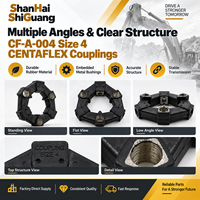Accouplement souple en caoutchouc à torsion CF-A-004, haute élasticité, pour moteur, pompe, transmission de puissance, pièces de machines