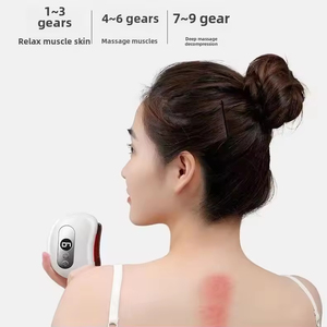 Dispositivo de Belleza con Doble Cabezal de Masaje, Palo para Acupuntura Ocular, Vibración, Estiramiento Facial, Compresa Caliente, Raspador Eléctrico con Calor, Piedra Bian, Gua Sha - Product Image 3