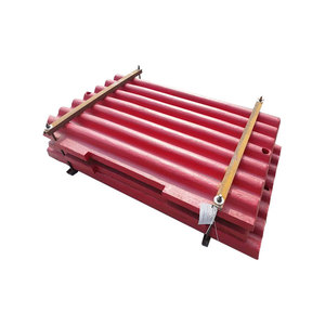 อะไหล่เหล็กกล้าแมงกานีสสูงสำหรับเครื่องบด PE250x400 PEX250x1000 PE400x600 แผ่นกรามสำหรับเครื่องจักรทำเหมือง - Product Image 5