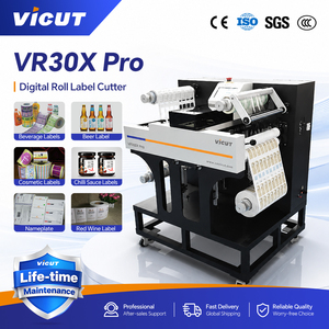 Máquina de corte de etiquetas en rollo VR30XPro con posicionamiento CCD de un solo cabezal para corte en blanco y corte Kiss-Cut - Product Image 6