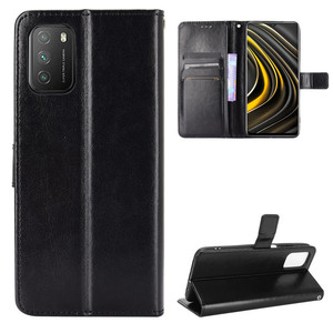 Étui portefeuille en cuir PU Crazy Horse Jmax 2026, modèle à succès, pour téléphones Poco C50, M3, M6, X3 <span class=keywords><strong>Pro</strong></span> 4G <span class=keywords><strong>5G</strong></span> - Product Image 4