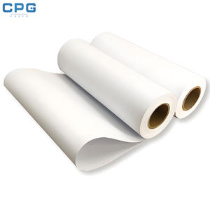 Papel Autoadhesivo de Vinilo Impermeable de Primera Calidad, Rollo Jumbo Personalizado al por Mayor, Material de Papel para Etiquetas de 80 g/m² - Product Image 1