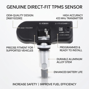 <span class=keywords><strong>Capteur</strong></span> de surveillance de <span class=keywords><strong>pression</strong></span> des pneus TPMS 9681102280 pour <span class=keywords><strong>Peugeot</strong></span> 407 <span class=keywords><strong>207</strong></span> 307 607 508 807 - Product Image 1