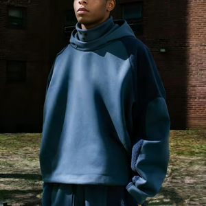 Sudadera <span class=keywords><strong>con</strong></span> <span class=keywords><strong>Capucha</strong></span> para Hombre, Diseño Personalizado <span class=keywords><strong>con</strong></span> Logotipo OEM, Doble Capa, Transpirable, <span class=keywords><strong>con</strong></span> Ojales, Panel de Felpa Tejida - Product Image 1