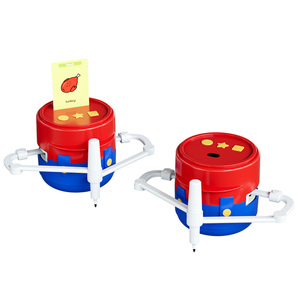<span class=keywords><strong>Robot</strong></span> de Peinture Éducatif Transfrontalier pour Enfants, Jouet Intelligent d'Apprentissage Précoce avec Fonction de Dessin, Musique et Vocalisation par Insertion de Carte - Product Image 6