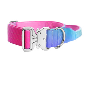 New Gradient Tactical Explosion Proof Dog <b>Collar</b> Durable Pet <b>Collar</b> For Training & Walking - Product Image 3