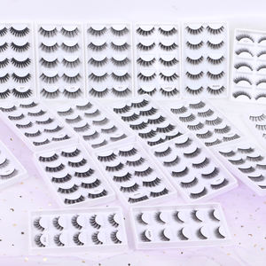 Ciglia Finte Naturali a Striscia Intera, Ciglia Fatte a Mano Personalizzate, Ciglia Finte Umane All'Ingrosso - Product Image 4