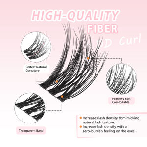 Private Label 3D <b>Lash</b> Clusters Kit Premade <b>Volume</b> Fans OEM ODM Segmented Eyelashes Diy Eyelash Extension Kits - Product Image 2