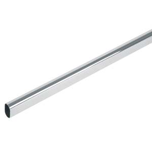 Hermex a-530 3m cromato tubo ovale armadio in acciaio - Product Image 1