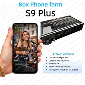 Real 20 Phone Box Farm Android Unified Control Phone Farm Box USB OTG Ethernet Click Box Phone Farm System Dock Station F721 S8 - Product Image 2