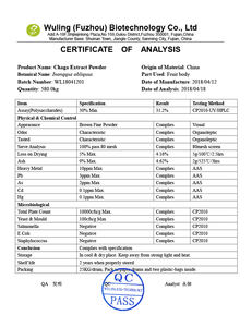 Paddestoel Extract Aangepaste <span class=keywords><strong>Capsules</strong></span> Polysaccharides10 %-50% Triterpene1 %- 10% - Product Image 6