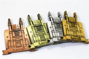 Custom Saudi Arabia Makkah Kabe Iserif Gebouw Koelkast Magneet Moderne Stijl Zinklegering Souvenir Voor Toerisme Promotie - Product Image 5