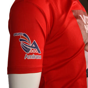 Kaus sublimasi warna merah pakaian olahraga presiden Polandia Asia kaus kampanye pemilihan - Product Image 2