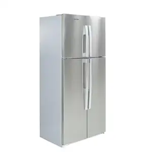 Refrigerador portátil con puerta cruzada de vidrio ZUNGUI, refrigeradores Lg para el hogar