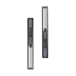 Nouvelle lime à ongles en alliage de zinc et acier inoxydable, lime manuelle pour manucure et pédicure, lime double face, bande de polissage. - Product Image 3