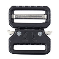Connecteur tactique à dégagement rapide latéral en métal de 26 mm, qualité aventure, pour accessoires vestimentaires et colliers pour animaux de compagnie