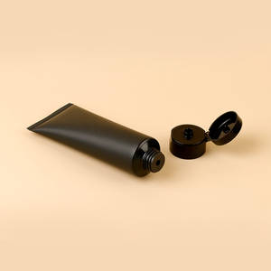 Tubo suave de plástico Personalizado 1OZ 2OZ 5OZ 8OZ Envase cosmético negro Tubo suave 30ml 50ml 100mL Tubo acondicionador de champú al por mayor - Product Image 6